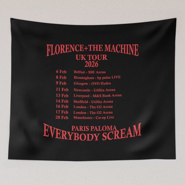 Item preview,  Florence And The Machine 2026 Tour Dates designed and sold by Anox99.