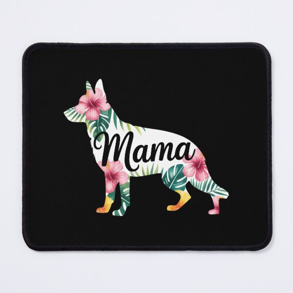 Item preview, German Shepherd Mama Flower Cute Dog Mom Pet Mother's Day designed and sold by TyraYoung.