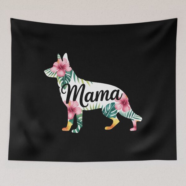 Item preview, German Shepherd Mama Flower Cute Dog Mom Pet Mother's Day designed and sold by TyraYoung.