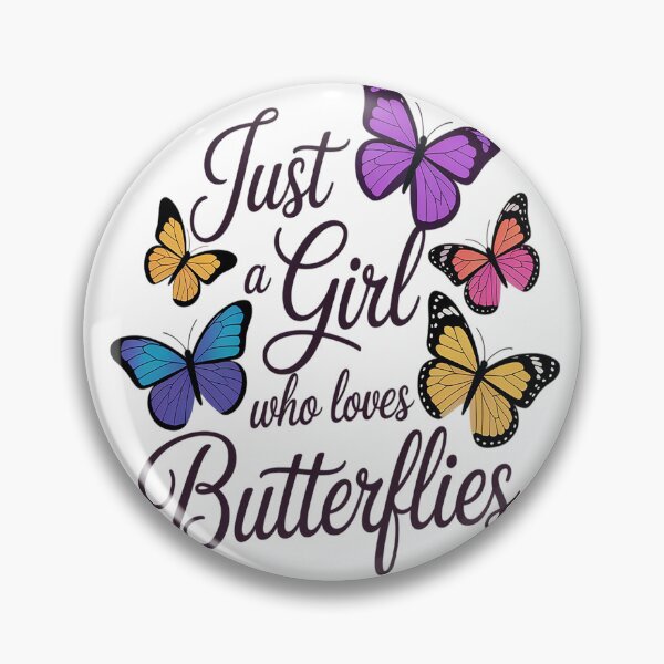 Item preview, Butterfly Collection Just A Girl Who Loves Butterflies designed and sold by kakashinn.