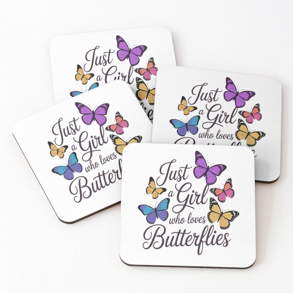Item preview, Butterfly Collection Just A Girl Who Loves Butterflies designed and sold by kakashinn.