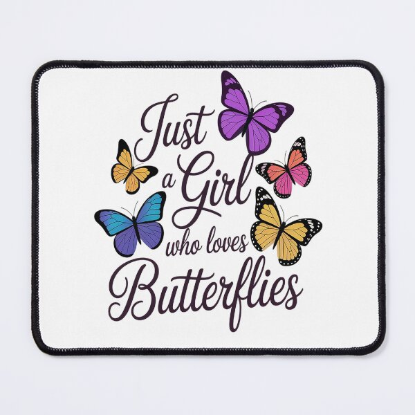 Item preview, Butterfly Collection Just A Girl Who Loves Butterflies designed and sold by kakashinn.