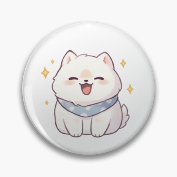 Item preview, Cute Samoyed Puppy with Sparkling happy designed and sold by EternalWz.