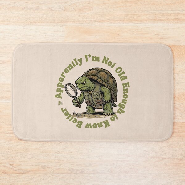 Item preview, Grumpy Tortoise Archaeology Design - Apparently I'm Not Old Enough to Know Better - Funny Field Work Design  designed and sold by ottrain.