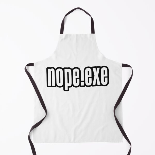 Item preview, Nope.exe, outline designed and sold by Memes N Lore .