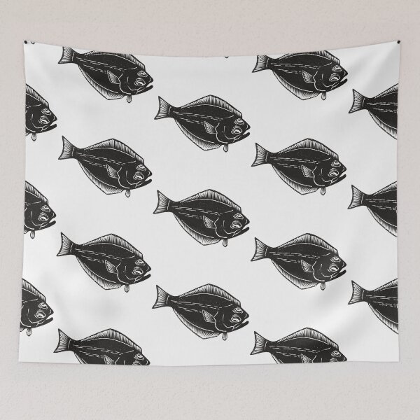 Item preview, halibut designed and sold by petselkie.