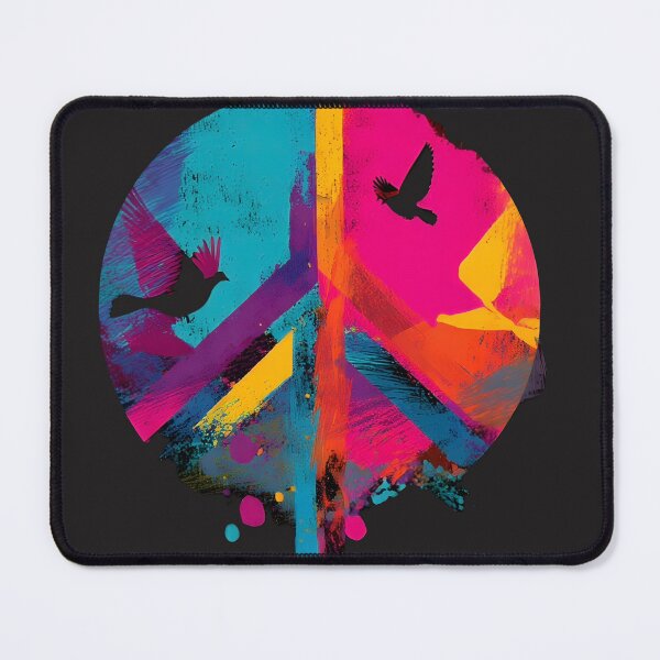 Item preview, Peace Sign Abstract designed and sold by SepboiStudioMerch.