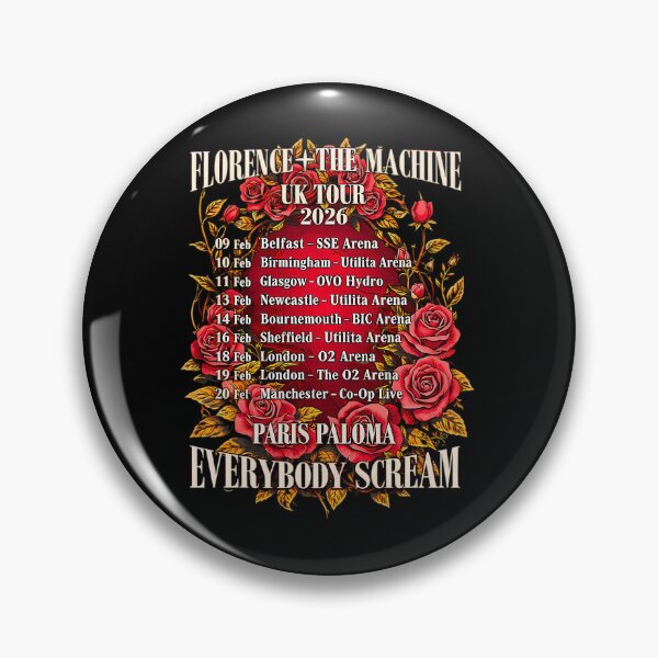 Item preview, Florence The Machine 2026 Tour Everybody Scream Music designed and sold by Anox99.