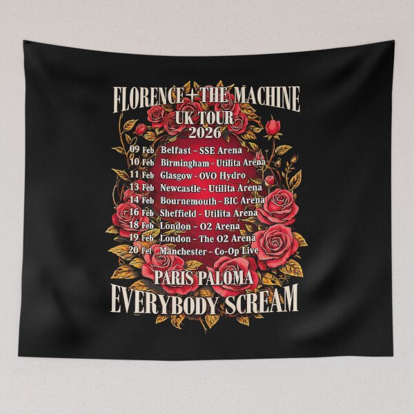 Item preview, Florence The Machine 2026 Tour Everybody Scream Music designed and sold by Anox99.