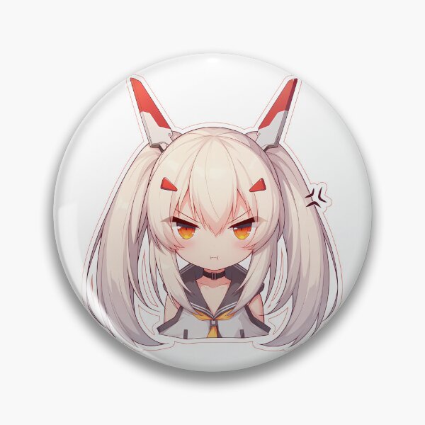 Item preview, Ayanami Azur Lane Chibi Angry Kawaii Waifu Pout designed and sold by 108Recordings.