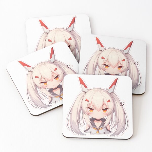 Item preview, Ayanami Azur Lane Chibi Angry Kawaii Waifu Pout designed and sold by 108Recordings.
