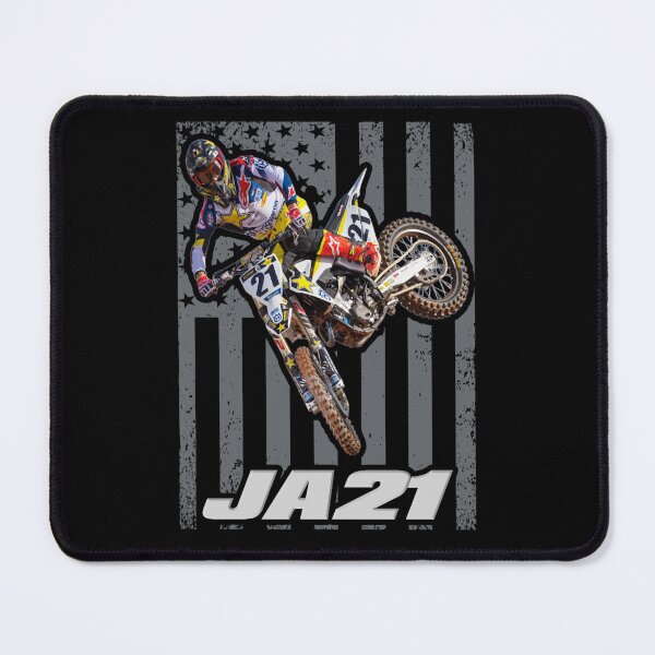 Item preview, Motocross Rider JA21 USA Flag Jump designed and sold by FroggyBaBoy.