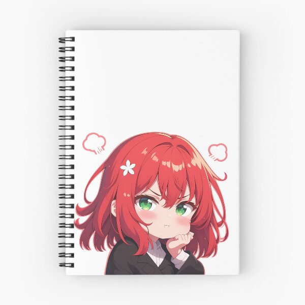 Item preview, Chise Hatori The Ancient Magus Bride Chibi Angry Pout Green Eyes designed and sold by 108Recordings.