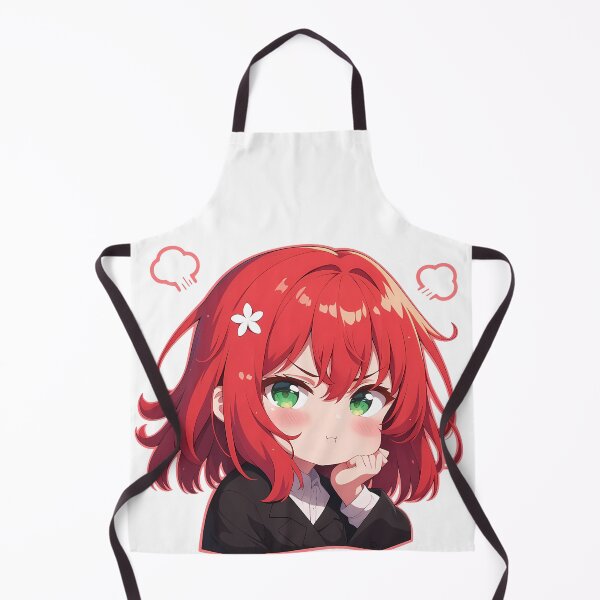 Item preview, Chise Hatori The Ancient Magus Bride Chibi Angry Pout Green Eyes designed and sold by 108Recordings.