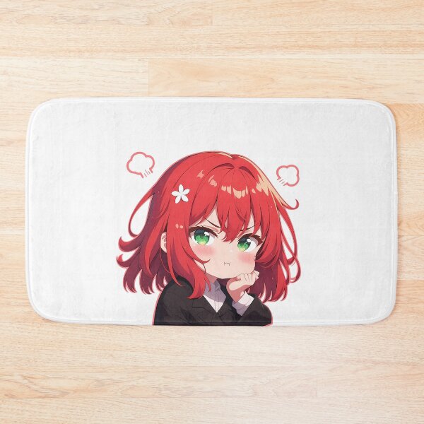 Item preview, Chise Hatori The Ancient Magus Bride Chibi Angry Pout Green Eyes designed and sold by 108Recordings.