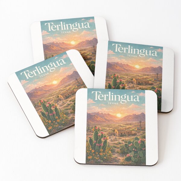 Item preview, Terlingua Big Bend Texas Chihuahuan Desert Landscape designed and sold by Places On Earth.