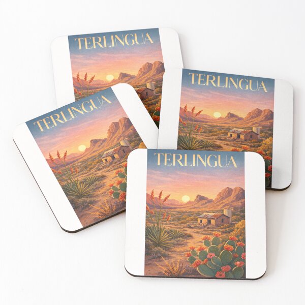 Item preview, Terlingua Big Bend Region Texas Desert Sunset designed and sold by Places On Earth.