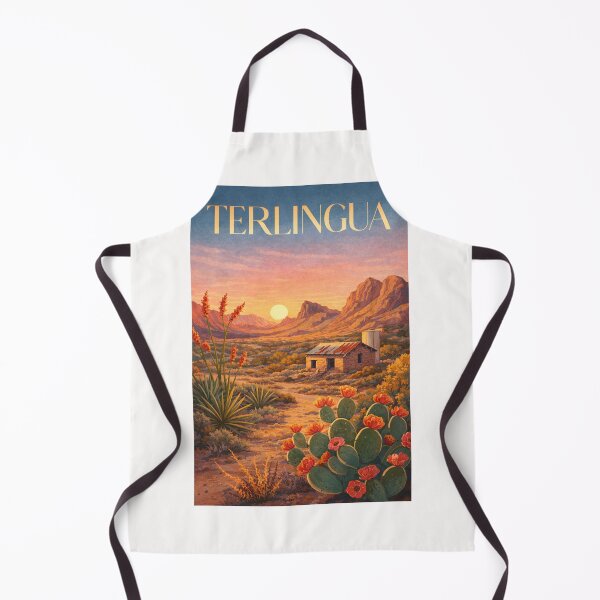 Item preview, Terlingua Big Bend Region Texas Desert Sunset designed and sold by Places On Earth.