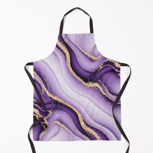 Item preview, Purple Marble Gold Vein Abstract | Luxury Lavender Agate Texture designed and sold by MysticPurpleHue.