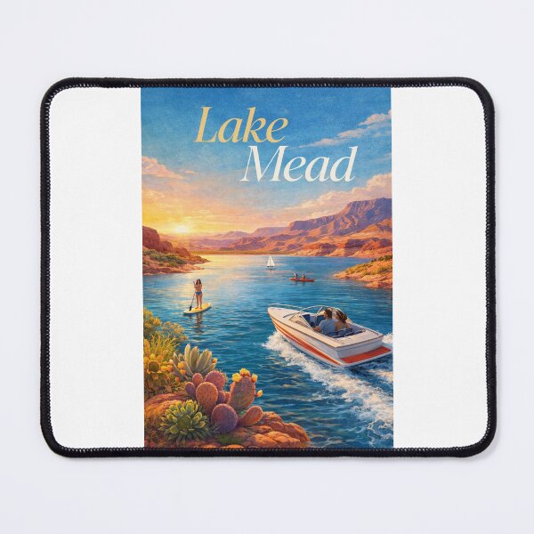 Item preview, Lake Mead Nevada Arizona Colorado River Recreation Area Scenic View designed and sold by Places On Earth.