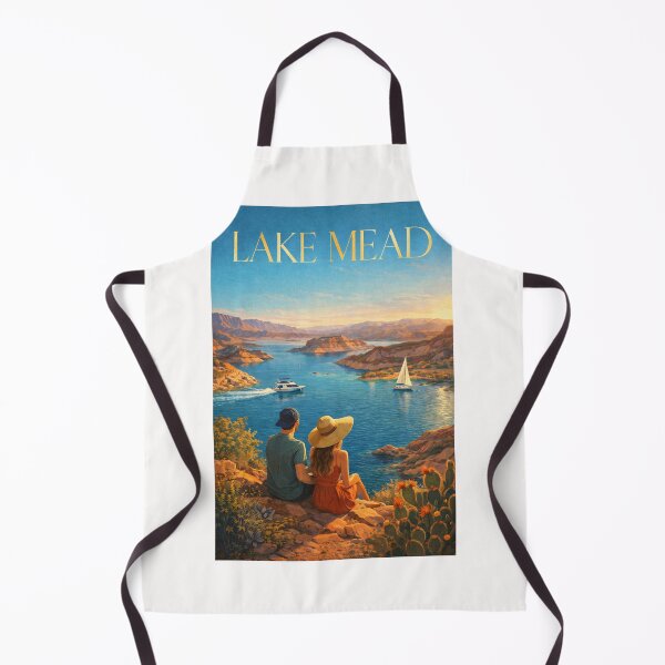 Item preview, Lake Mead Hoover Dam Arizona Nevada Panoramic Colorado River Basin designed and sold by Places On Earth.