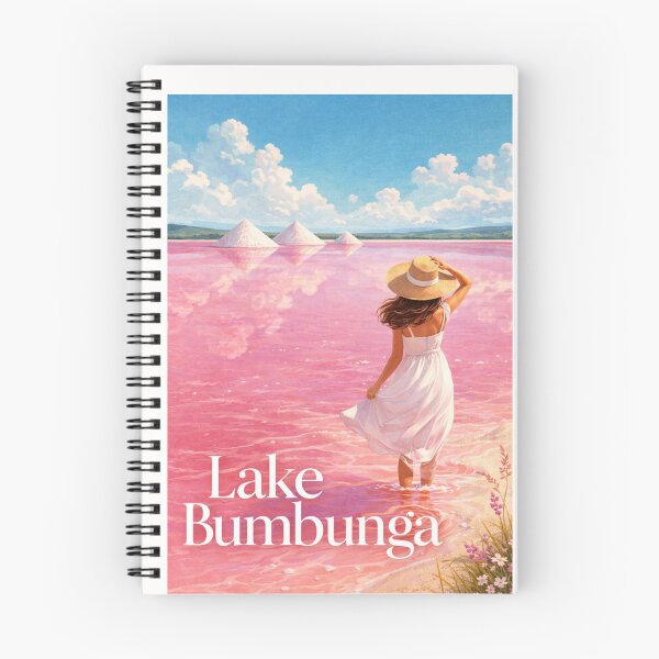 Item preview, Lake Bumbunga South Australia Pink Lake Lochiel Yorke Peninsula designed and sold by Places On Earth.