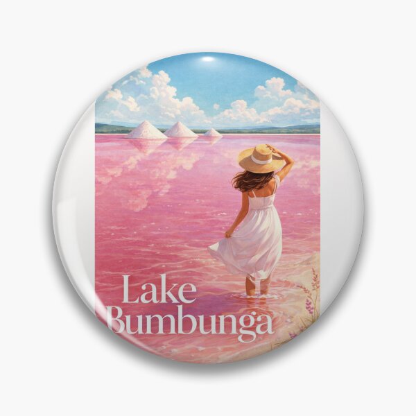 Item preview, Lake Bumbunga South Australia Pink Lake Lochiel Yorke Peninsula designed and sold by Places On Earth.