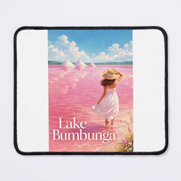 Item preview, Lake Bumbunga South Australia Pink Lake Lochiel Yorke Peninsula designed and sold by Places On Earth.