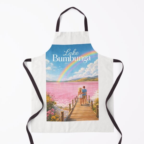 Item preview, Lake Bumbunga Rainbow Reflection South Australia Lochiel Scenic Salt Lake designed and sold by Places On Earth.