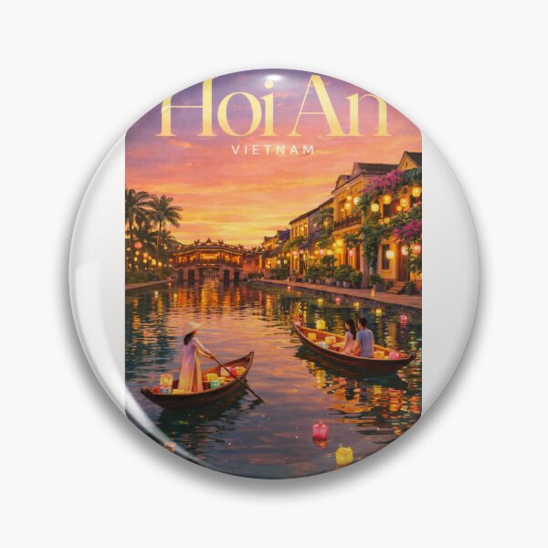 Item preview, Hoi An Ancient Town Thu Bon River Lantern Festival Quang Nam Vietnam designed and sold by Places On Earth.