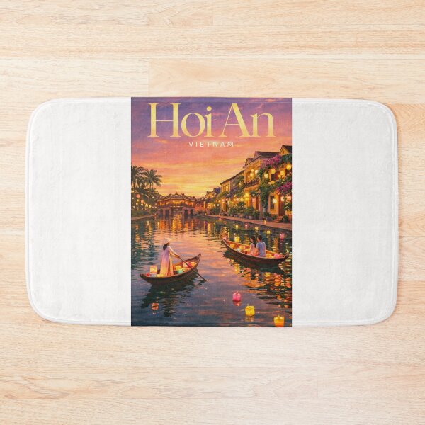 Item preview, Hoi An Ancient Town Thu Bon River Lantern Festival Quang Nam Vietnam designed and sold by Places On Earth.