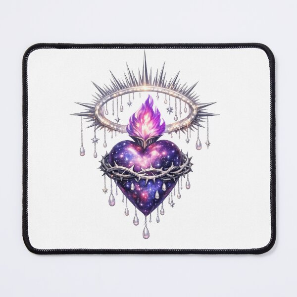 Item preview, Galaxy Sacred Heart with Halo designed and sold by jgvisualarts.