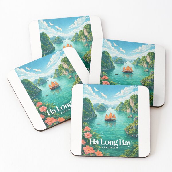 Item preview, Ha Long Bay Limestone Karsts Quang Ninh Gulf of Tonkin Vietnam designed and sold by Places On Earth.