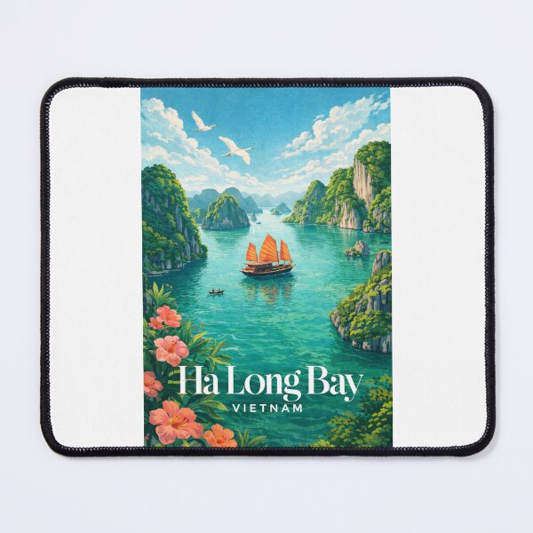 Item preview, Ha Long Bay Limestone Karsts Quang Ninh Gulf of Tonkin Vietnam designed and sold by Places On Earth.