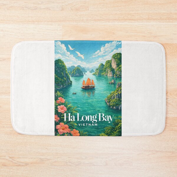 Item preview, Ha Long Bay Limestone Karsts Quang Ninh Gulf of Tonkin Vietnam designed and sold by Places On Earth.