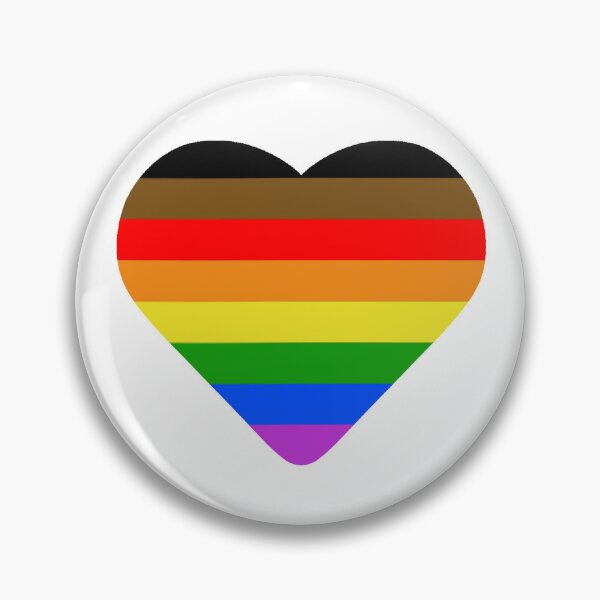 Item preview, POC Rainbow heart designed and sold by ProtestMom.