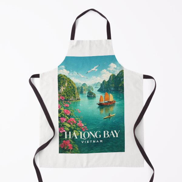 Item preview, Ha Long Bay Vietnam Emerald Waters Cat Ba Island Quang Ninh Seascape designed and sold by Places On Earth.