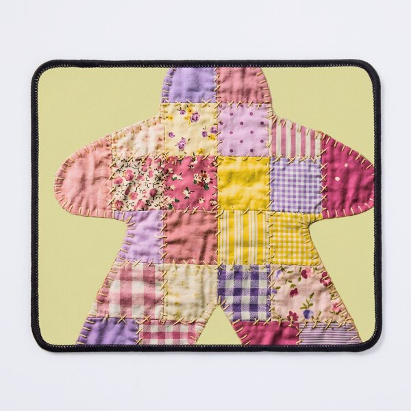 Item preview, Spring Patchwork Quilt Meeple for Board Game Lovers designed and sold by TackyTime.
