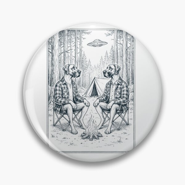 Item preview, Vintage Great Dane Camping UFO Dog Mom Dad Lover designed and sold by TerryConnells.