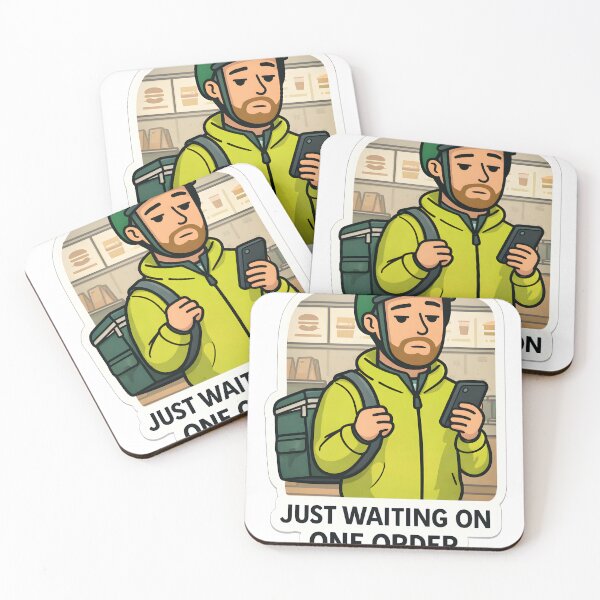 Item preview, Just Waiting On an Order Delivery Driver Meme designed and sold by ElliebobDrops.