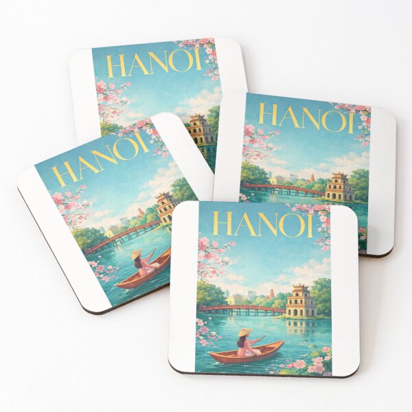 Item preview, Hanoi Hoan Kiem Lake Ngoc Son Temple Old Quarter Vietnam designed and sold by Places On Earth.