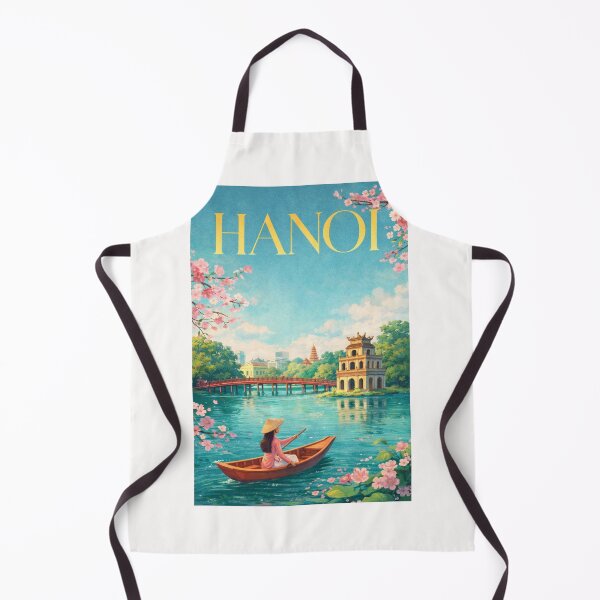 Item preview, Hanoi Hoan Kiem Lake Ngoc Son Temple Old Quarter Vietnam designed and sold by Places On Earth.
