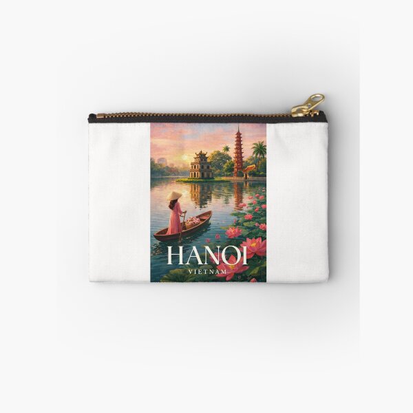 Item preview, Hanoi Hoan Kiem Lake Pagoda Old Quarter Vietnam Cultural Landmark designed and sold by Places On Earth.