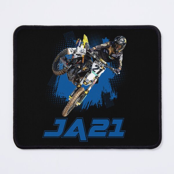 Item preview, JA21 Motocross Rider Blue Dirt Bike Jump designed and sold by FroggyBaBoy.
