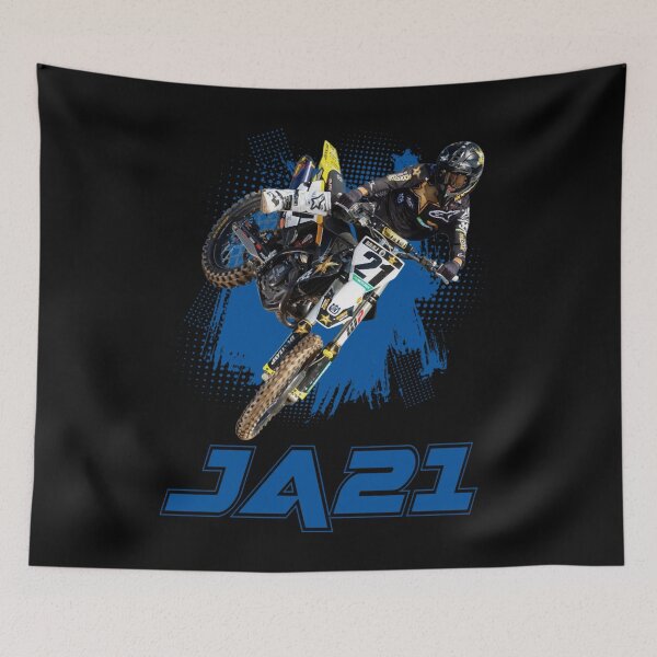 Item preview, JA21 Motocross Rider Blue Dirt Bike Jump designed and sold by FroggyBaBoy.