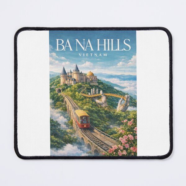 Item preview, Ba Na Hills Castle and Cable Railway in Da Nang Vietnam designed and sold by Places On Earth.