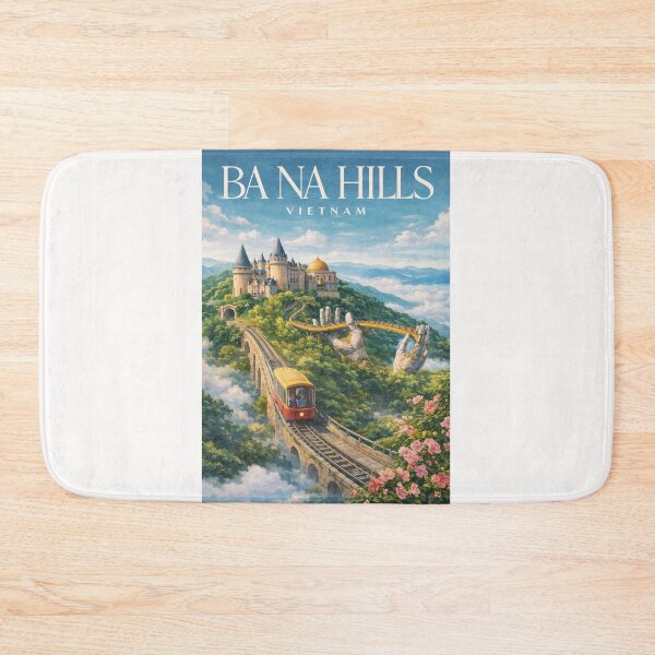 Item preview, Ba Na Hills Castle and Cable Railway in Da Nang Vietnam designed and sold by Places On Earth.