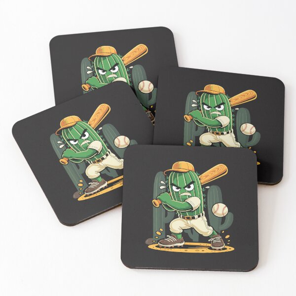 Item preview, Cactus Playing Baseball Funny Desert Player Game Practice Cute  designed and sold by kiralynstration.
