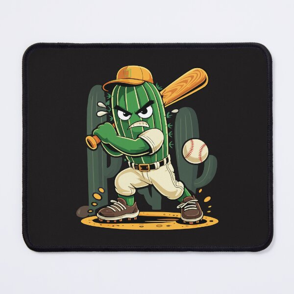 Item preview, Cactus Playing Baseball Funny Desert Player Game Practice Cute designed and sold by kiralynstration.