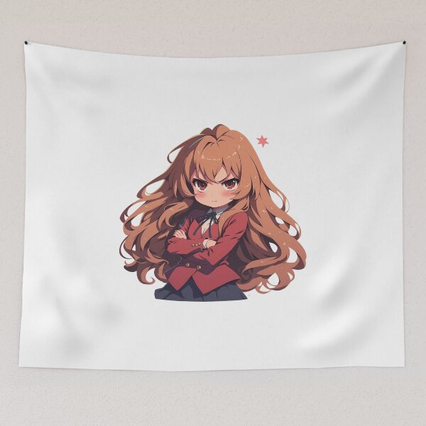 Item preview, Taiga Aisaka Toradora Angry Chibi Tsundere Arms Crossed designed and sold by 108Recordings.